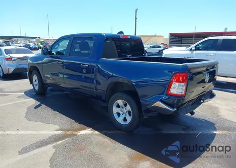 2023 Ram 1500 Big Horn 4X2 5'7 Box из США, поврежденный, VIN 1C6RREFG4PN560106